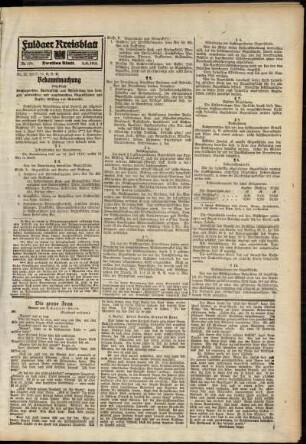 Zweite Ausgabe vom Montag, den 02. August 1915.