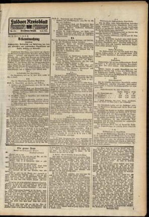 Zweite Ausgabe vom Montag, den 02. August 1915.