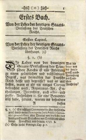 Grundriß der heutigen Staats-Verfassung des Teutschen Reichs