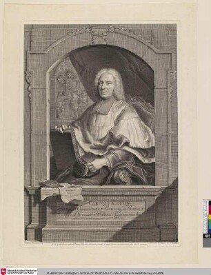 CAROLUS COFFIN Antiquus Universitatis Parisiensis Rector, ...; [Charles Coffin]