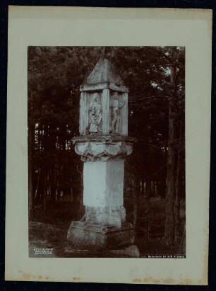 Martersäule bei Stift Altenburg: Ansicht