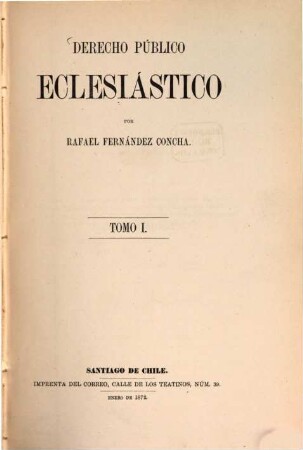 Derecho público eclesiástico, 1
