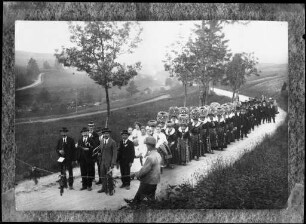 Schäppelhochzeit mit Brauchtumsakt "Brautverkauf"