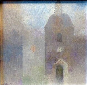 Kirche in Nebel