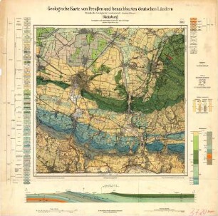 [3720] Bückeburg, Geologische Karte von Preußen und benachbarten deutschen Ländern