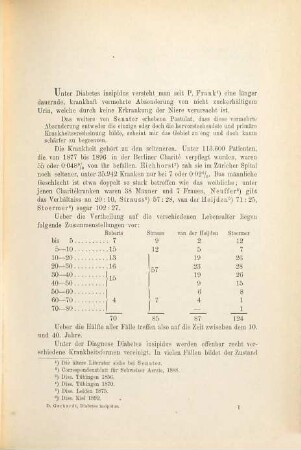 Der Diabetes insipidus
