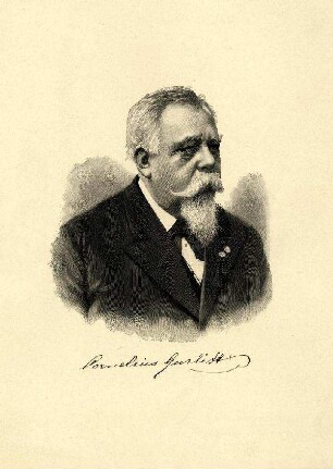 Bildnis von Cornelius Gurlitt ( 1820-1901)