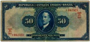 Geldschein, 50.000 Reis, 1925