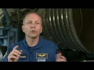 Astronaut Hans Schlegel