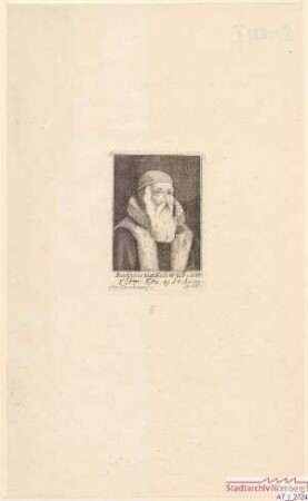 Bartholomäus Schwab d.Ä. (= Barthel II.)