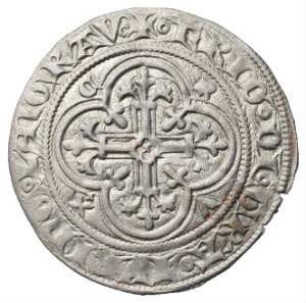 Fundmünze, Breiter Groschen, um 1338 - 1341