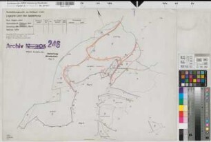 Sohlbach (Netphen), Hudeablösung Sohlbach, Lageplan des Weidekamps