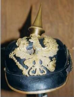 Helm für Offiziere der Landwehr, Preußen