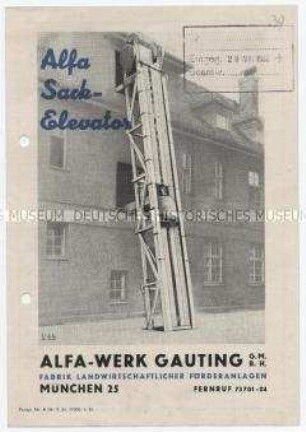 Alfa-Sack-Elevator