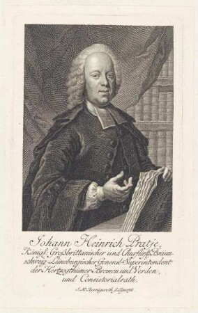 Bildnis des Johann Heinrich Pratje