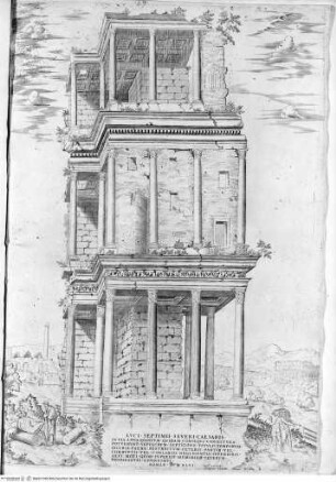 Speculum Romanae Magnificentiae, Rom, Septizonium