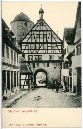 Langenburg. Stadttor