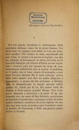 Racconti : Peccato e penitenza. - L'Oriolo. - Gite autunnali. - La Marchesa