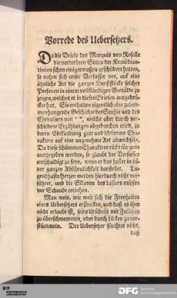 Vorrede des Uebersetzers.
