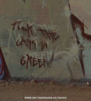 FucK THE GAYS IN GREEN!