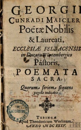 Poemata sacra