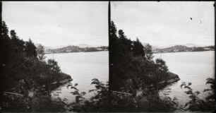 Lago Maggiore. Blick von der Isola Madre in Richtung Pallanza