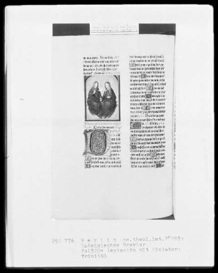 Brevier aus Namur — Trinität, Folio 320verso