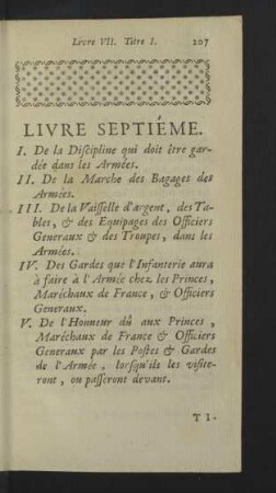 Livre septiéme.