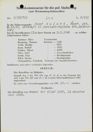 Ruland, Josef
