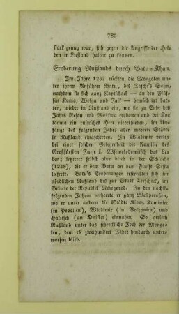Eroberung Rußlands durch Batu-Khan