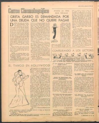 Correo cinematográfico : Atendido por King desde Hollywood
