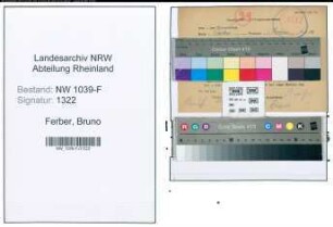 Entnazifizierung Bruno Ferber , geb. 00.00.0000 ()
