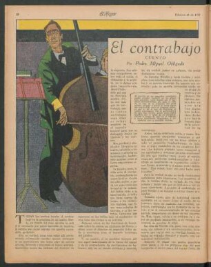 El contrabajo : Cuento