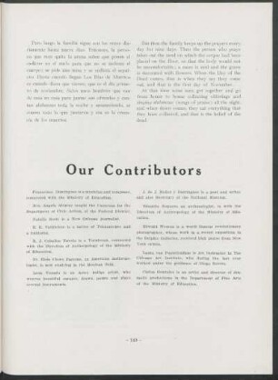 Our contributors