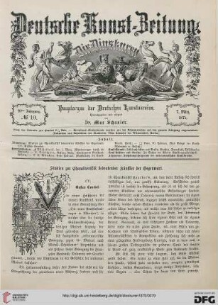 Nr. 10 (7. März 1875)