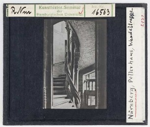 Nürnberg: Pellerhaus, Wendeltreppe