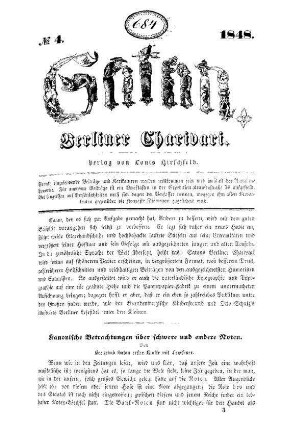 Satan. Berliner Charivari. N[umer]o 4.