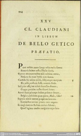 25. 26 Bellum Geticum c. praef.