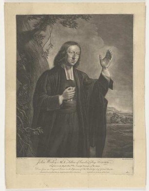 Bildnis des John Wesley