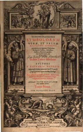 Demonstrationes Symbolorum verae et falsae Religionis. 1