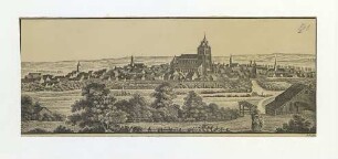 Ulm von Norden. Um 1840
