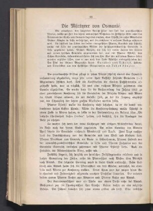 Die Märtyrer von Osmanié