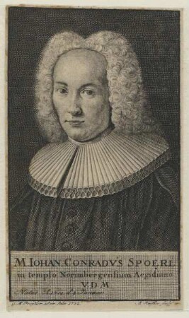 Bildnis des Johann Conrad Spoerl