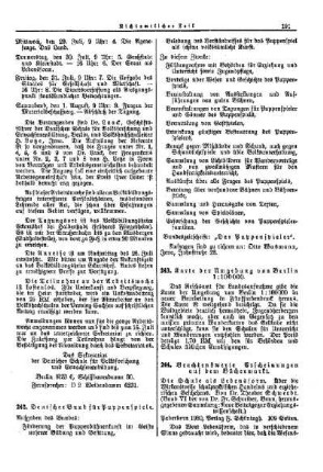 Deutscher Bund für Puppenspiele : [Nichtamtlicher Teil]
