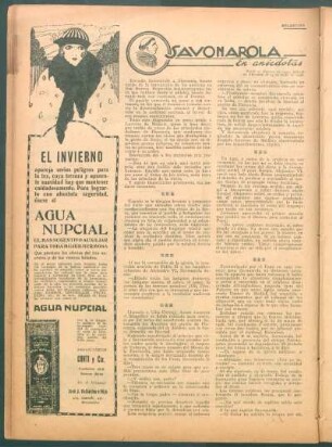 Savonarola : En anécdotas