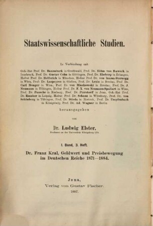 Die Methode der statistischen Erhebung von Geldmenge und Geldbedarf