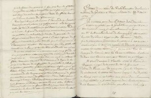 Auszug aus einem Schreiben des russischen Vizekanzlers Galitzin an den Gesandten Galitzin in Wien von Kochs Hand.