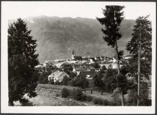 Österreich, Spittal an der Drau. Stadtansicht