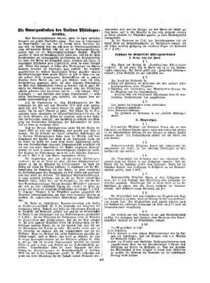 Die Neuorganisation des Berliner Philologenvereine