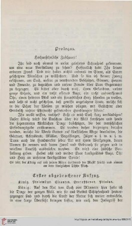 Erster abgebrochener Aufzug